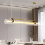Metal, akril çilçıraq  - MD7420 bronz - Image 7