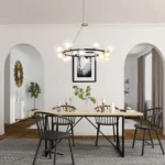 Şəffaf şarlı kiçik ölçü çilçıraq P1713-24 - Image 6