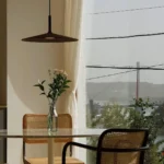 Qara, minimalist asma işıq 9094 - Image 6