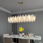 Masa üstü yarpaq formalı çilçıraq 544 - Image 2