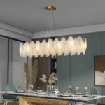 Masa üstü yarpaq formalı çilçıraq 544 - Image 3