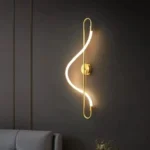 Qızılı divar işığı, LED 3000k - Image 4