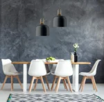 Qara minimalist asma işıq P1426 - Image 2