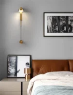Divar işığı dimmer sistemi ilə, LED, qara rəngli 9126 - Image 3