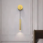 Minimalist qızılı divar işığı 3433 - Image 3