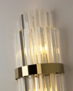 Kristal divar işığı, bronz 610 - Image 3