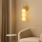 3 Şarlı divar işığı W2361/3 - Image 2