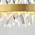 Qızılı detallı kristal  çilçıraq TH274-60 - Image 2