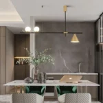 Masaüstü çilçıraq, bürünc758 - Image 3