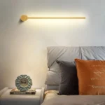 Alüminium divar işığı 60 sm qızılı 8938 - Image 4