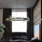 Şəffaf şarlı kiçik ölçü çilçıraq P1713-15 - Image 4