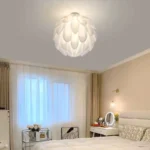 Modern ağ çilçıraq D1535 - Image 2
