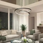 Qara rəng mis material çilçıraq 7527 - Image 3