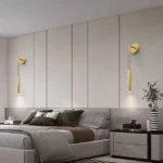 Minimalist qızılı divar işığı 3433 - Image 4