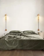 Divar işığı dimmer sistemi ilə, LED, qara rəngli 9126 - Image 4
