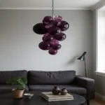 Bənövşəyi rəngli üzüm formalı çilçıraq KT-0507 - Image 2