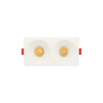 İkili led spot ağ rəngli GES-2