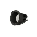 Qara yuvarlaq LED spot PZ-7
