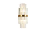 Kristal divar işığı, bronz 610