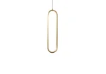 Led işıqlı qızılı minimalist asma işıq 1176