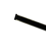 Ultra incə maqnit rels SL30 - 2m (qara)