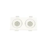 İkili led spot, ağ rəngli GZ-2