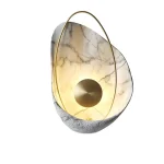 Divar işığı qara rəng, dəmir 9106