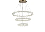 Kristal daşlı zərif halqa çilçıraq TH455