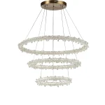 Kristal daşlı zərif halqa çilçıraq TH455