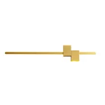 Minimalist qızılı divar işığı 9137